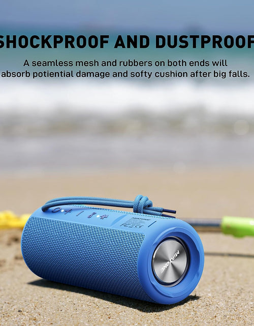 Load image into Gallery viewer, Outdoor Portable Bluetooth Wireless Speaker Waterproof for Shower - Blue
