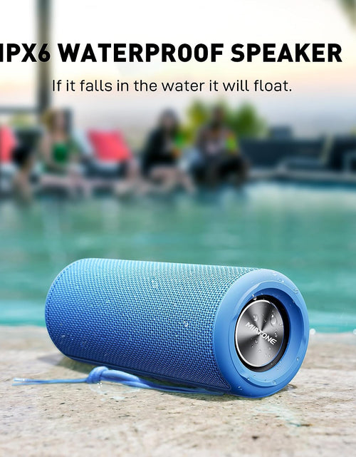 Load image into Gallery viewer, Outdoor Portable Bluetooth Wireless Speaker Waterproof for Shower - Blue
