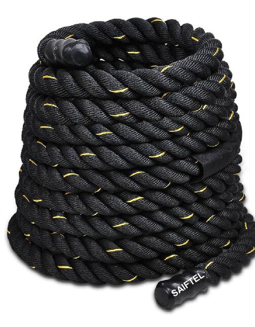 Load image into Gallery viewer, 9M Fitness Heavy Undulation Battle Rope Home Workout Strength Training Rope Skipping Slimming Bodybuilding Gym Sport Equipment
