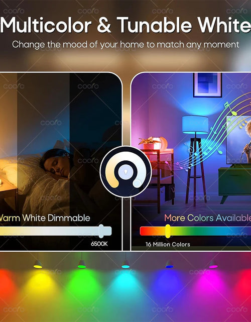 Load image into Gallery viewer, Matter Smart Light Bulb RGB E27 Wifi Led Bulb Smart Home Works with Alexa Google Home Apple Home Homekit Smartthings Siri
